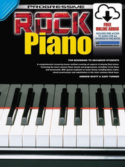 Progressive Rock Piano Method Book/Online Audio
