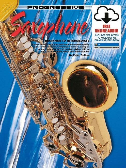 Progressive Saxophone Book/Online Audio