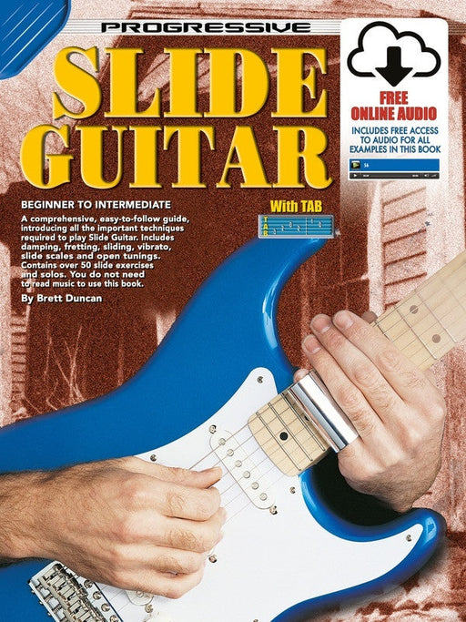 Progressive Slide Guitar Technique Book/Online Audio