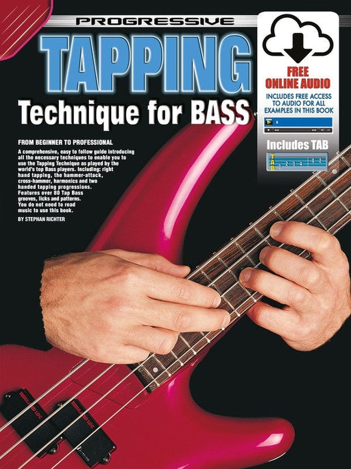 Progressive Tapping Technique for Bass Book/Online Audio