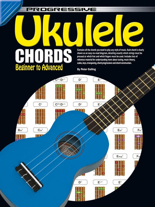 Progressive Ukulele Chords Book/Online Audio