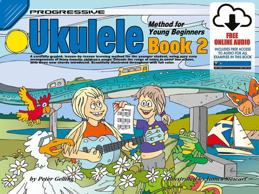 Progressive Ukulele Method for the Young Beginner - Book 2 Book/Online Audio