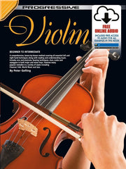 Progressive Violin Method Book/Online Audio