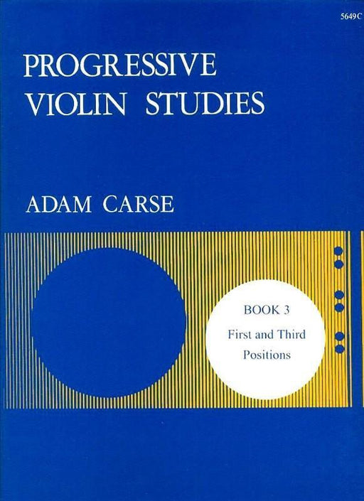 Progressive Violin Studies Book 3