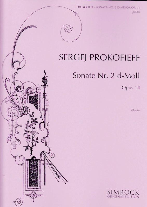 Prokofeiv - Piano Sonata No. 2 in D minor Op. 14-Piano & Keyboard-Simrock-Engadine Music