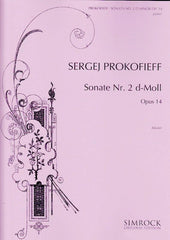 Prokofeiv - Piano Sonata No. 2 in D minor Op. 14-Piano & Keyboard-Simrock-Engadine Music