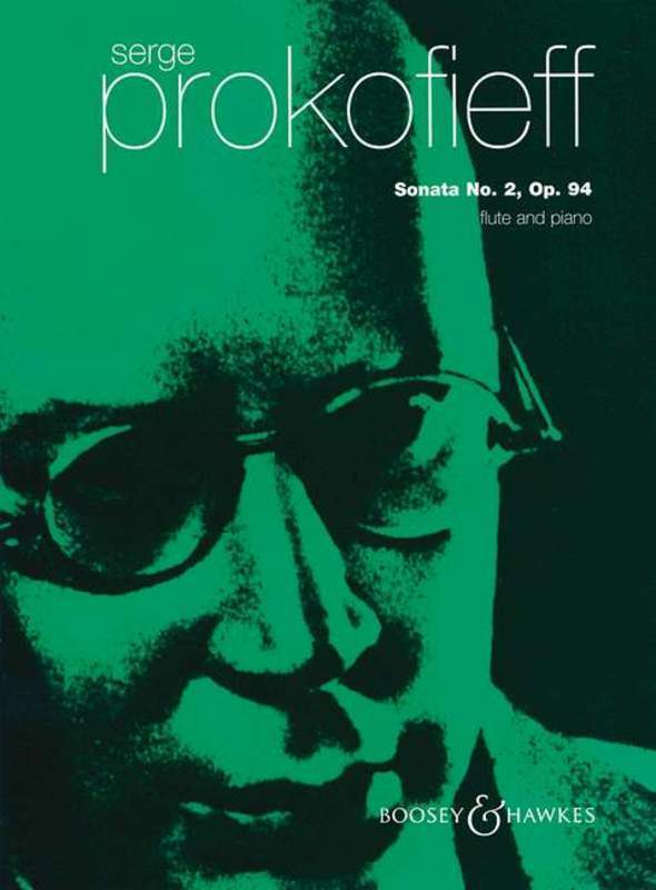 Prokofieff - Flute Sonata No. 2, Op. 94 Flute/Piano-Woodwind-Boosey & Hawkes-Engadine Music