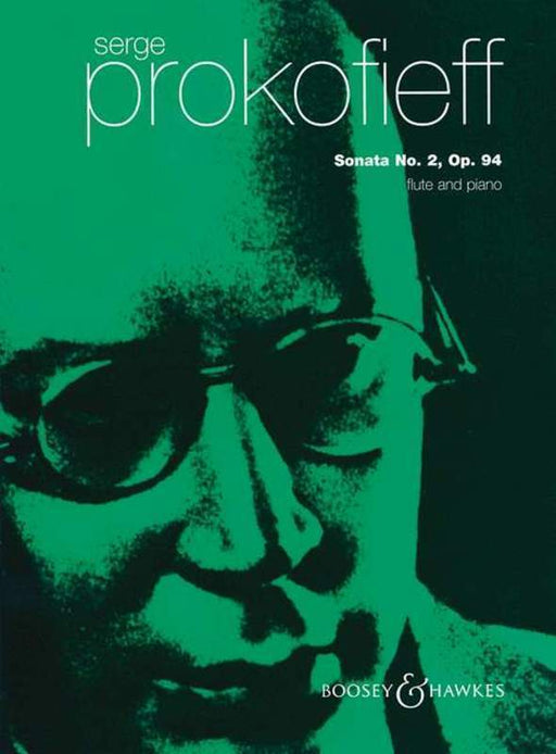 Prokofieff - Flute Sonata No. 2, Op. 94 Flute/Piano-Woodwind-Boosey & Hawkes-Engadine Music