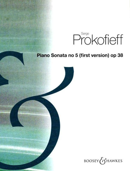 Prokofiev - Piano Sonata No.5 in C major Op. 38-Piano & Keyboard-Boosey & Hawkes-Engadine Music