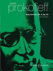 Prokofiev - Violin Concerto 2 in G Minor Op. 63-Strings-Boosey & Hawkes-Engadine Music