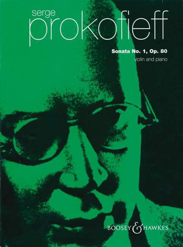 Prokofiev - Violin Sonata No. 1 Op. 80-Strings-Boosey & Hawkes-Engadine Music