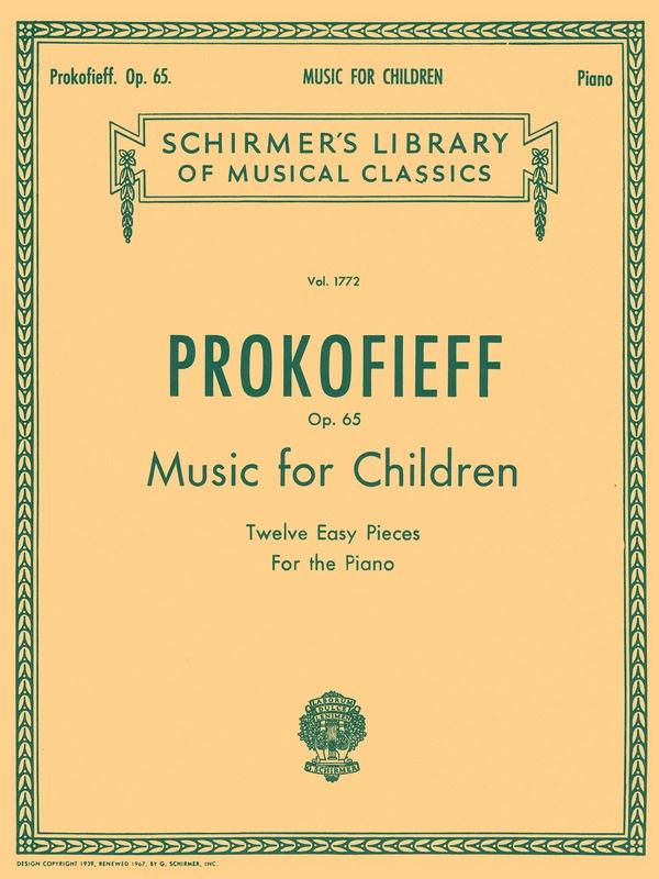 Prokofiev for Children Lib.1772 Piano