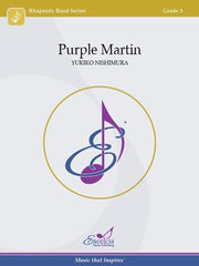Purple Martin, Yukiko Nishimura Concert Band Grade 3-Concert Band-Excelcia Music-Engadine Music