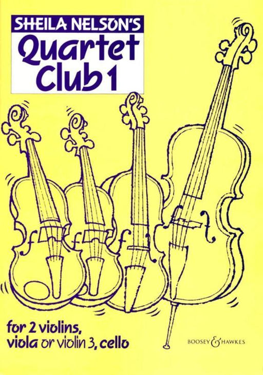 Quartet Club Vol. 1-Strings-Boosey & Hawkes-Engadine Music