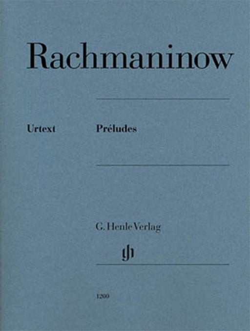 Rachmaninoff - 24 Preludes for Piano-Piano & Keyboard-G. Henle Verlag-Engadine Music