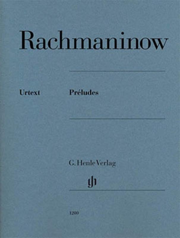 Rachmaninoff - 24 Preludes for Piano-Piano & Keyboard-G. Henle Verlag-Engadine Music