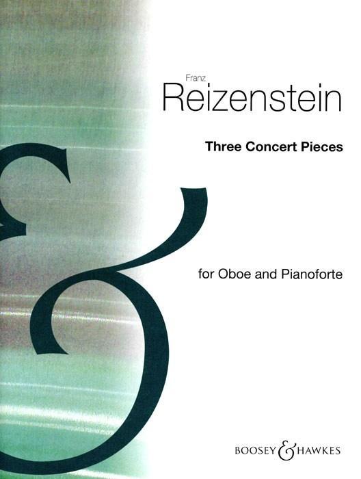 Reizenstein - Three Concert Pieces Oboe/Piano-Woodwind-Boosey & Hawkes-Engadine Music