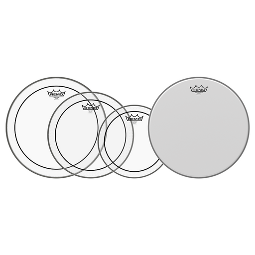 Remo Pinstripe Clear Drum Skin Pro Packs - Various Sizes