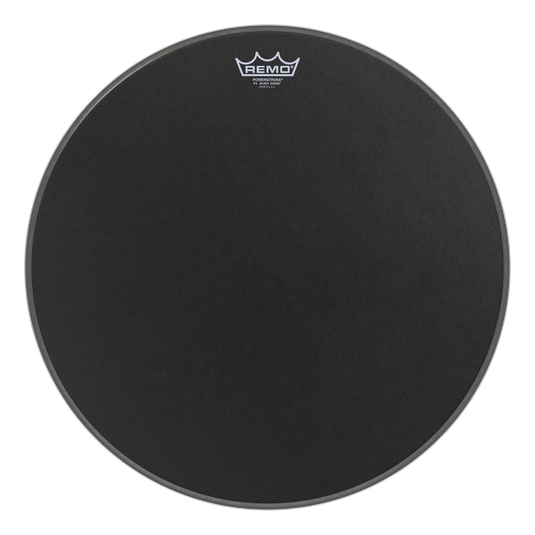 Remo Powerstroke 3 Series Black Suede woth Black DynamO Bass Drum Head - Various