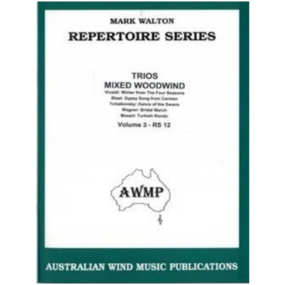 Repertoire Series - Caprices for Solo Clarinet from Mark Walton's Album-Woodwind-Australian Wind Music Publications-Engadine Music