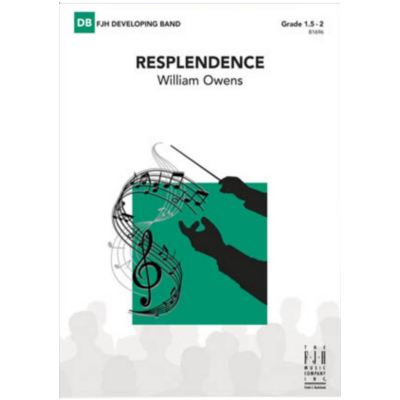 Resplendence, William Owens Concert Band Chart Grade 1.5-2-Concert Band Chart-FJH Music Company-Engadine Music