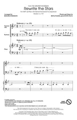 Rewrite the Stars (from The Greatest Showman), Pasek & Paul, Arr. Roger Emerson Choral