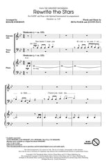 Rewrite the Stars (from The Greatest Showman), Pasek & Paul, Arr. Roger Emerson Choral