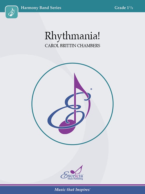 Rhythmania, Carol Brittin Chambers Concert Band Grade 1.5