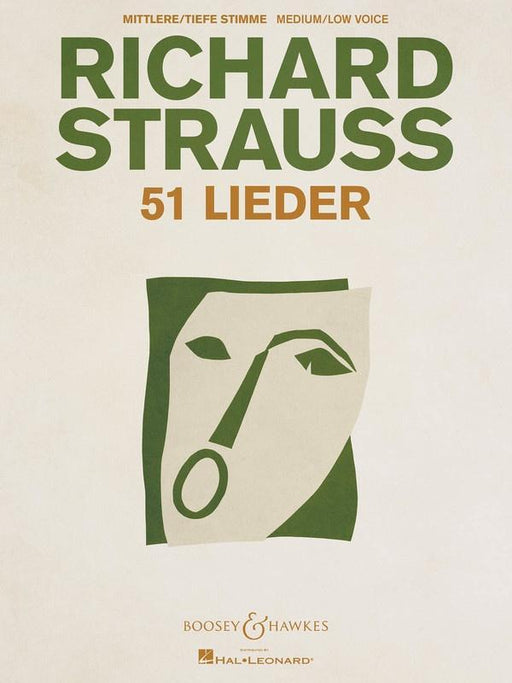 Richard Strauss - 51 Lieder Medium/Low Voice & Piano-Vocal-Boosey & Hawkes-Engadine Music