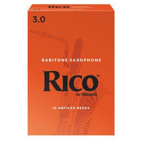 Rico Baritone Saxophone Reeds Box of 10-Baritone Saxophone Reeds-Engadine Music-Engadine Music