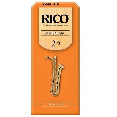 Rico Baritone Saxophone Reeds Box of 25-Baritone Saxophone Reeds-Engadine Music-Engadine Music