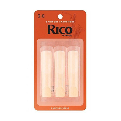 Rico Baritone Saxophone Reeds Pack of 3