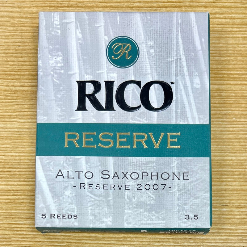 Rico Reserve Alto Sax Reed Size 3.5, 5 Pack — Engadine Music