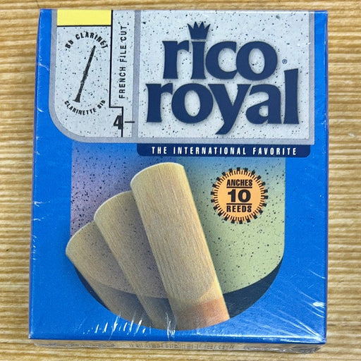 Rico Royal Clarinet Reed Size 4, 10 Box