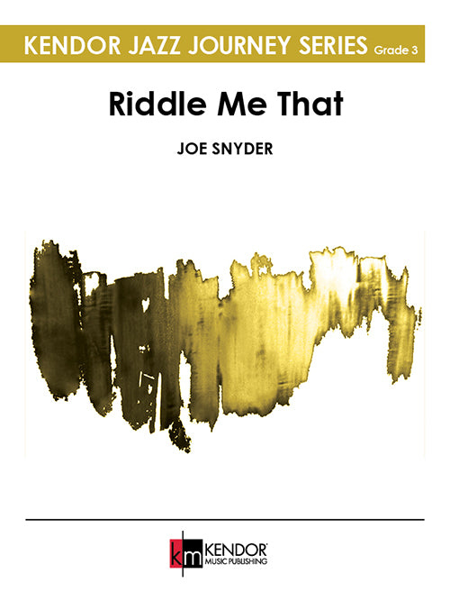 Riddle Me That - Jazz Ensemble Grade 3