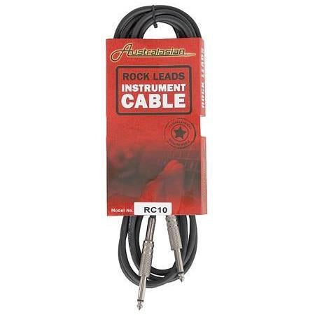 Rock Leads Instrument Cable - Various Connectors & Lengths