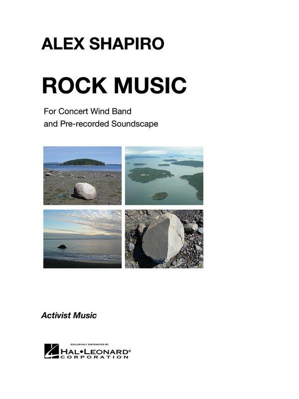 Rock Music, Alex Shapiro Concert Band Grade 2.5