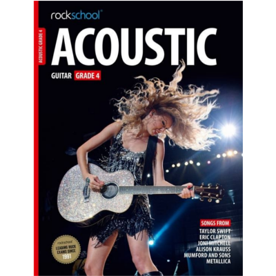 Rockschool Acoustic - Grade 4-Guitar & Folk-Rockschool-Engadine Music
