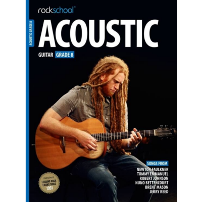 Rockschool Acoustic - Grade 8-Guitar & Folk-Rockschool-Engadine Music