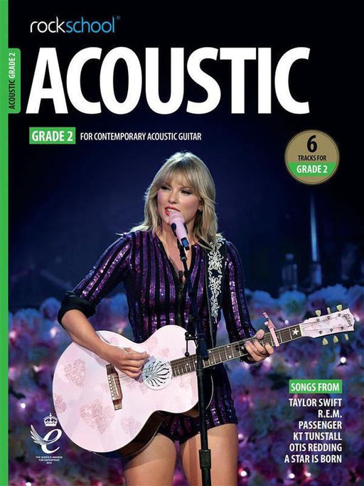 Rockschool Acoustic Guitar 2019 + - Grade 2-Guitar & Folk-Rockschool-Engadine Music