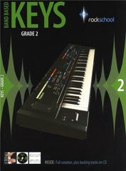 Rockschool Band Based Keys - Grade 2-Piano & Keyboard-Rockschool-Engadine Music