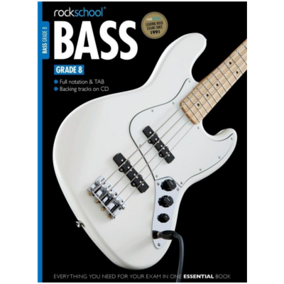 Rockschool Bass 2012-2018 - Grade 8-Guitar & Folk-Rockschool-Engadine Music