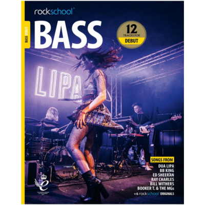Rockschool Bass 2018-2024 - Debut-Guitar & Folk-Rockschool-Engadine Music