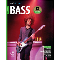 Rockschool Bass 2018-2024 - Grade 3-Guitar & Folk-Rockschool-Engadine Music