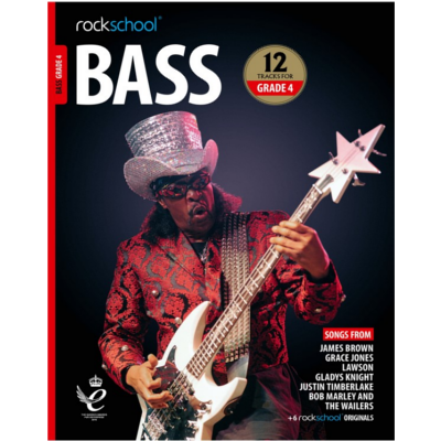 Rockschool Bass 2018-2024 - Grade 4-Guitar & Folk-Rockschool-Engadine Music