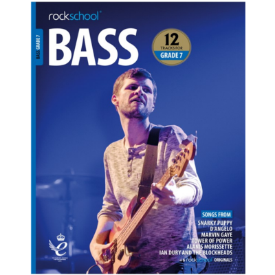Rockschool Bass 2018-2024 - Grade 7-Guitar & Folk-Rockschool-Engadine Music