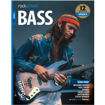Rockschool Bass 2018-2024 - Grade 8-Guitar & Folk-Rockschool-Engadine Music