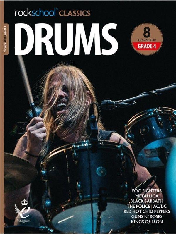 Rockschool Classics Drums - Grade 4-Percussion-Rockschool-Engadine Music