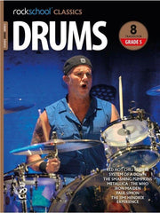 Rockschool Classics Drums - Grade 5-Percussion-Rockschool-Engadine Music