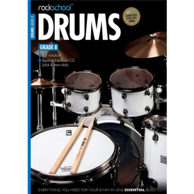 Rockschool Drums 2012-2018 - Grade 8-Percussion-Rockschool-Engadine Music